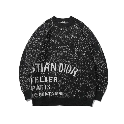 Dior Men Womens Sweater Luxury Brand Mens Knitwear Top Quality