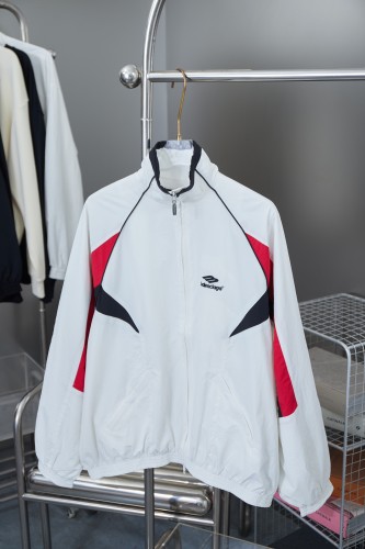 Balenciaga Men Womens Jackets Coat Luxury Brand Men Zip Hoodie Jacket Top Quality   