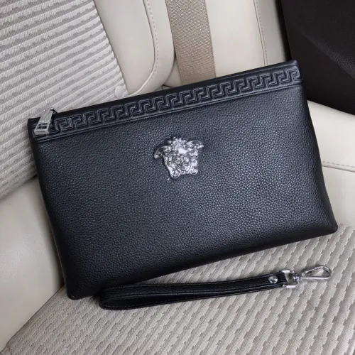 Versace Mens Bags Clutches Wallets Clutch Designer Luxury Brand LA MEDUSA with Original Box