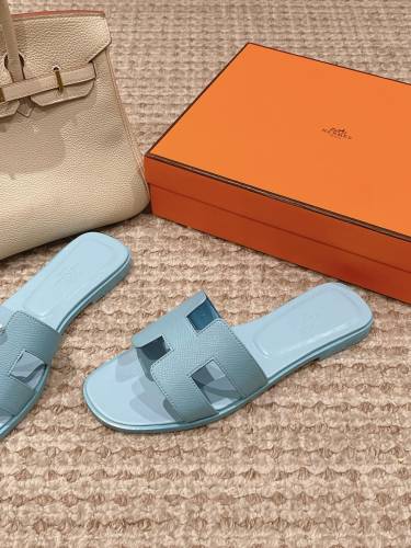 Hermes Womens Shoes Oran Slippers Sandals Casual Fashion Sandals Luxury Brand with Original Box whatsapp 