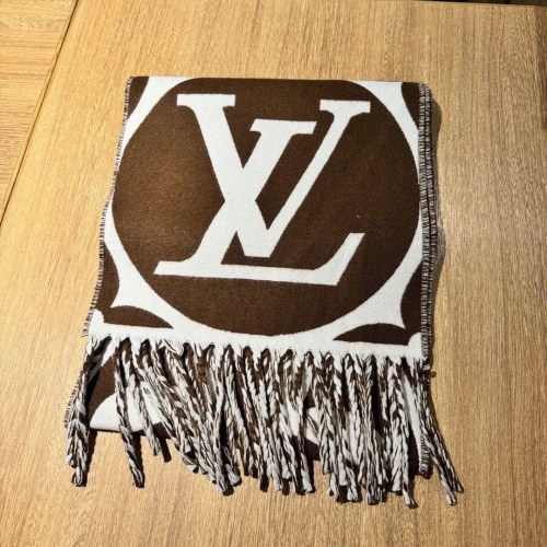 Louis Vuitton Scarves Men Womens Fashion Scarf with Original Box   