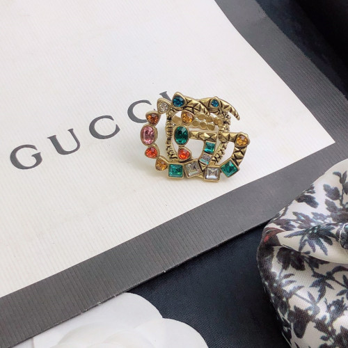 Gucci Luxury Men Womens Ring with Original Box