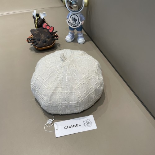 Chanel Womens Hats Luxury Brand Beret Hat with Original Box  