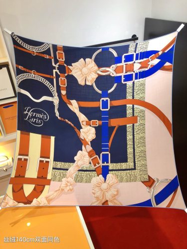 Hermes Scarves Womens Fashion Scarf Shawl 058