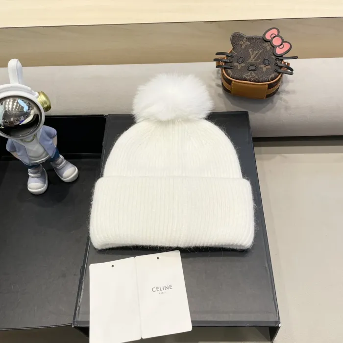 Celine Womens Hats Luxury Brand Design Celine Knit Hat with Original Box  