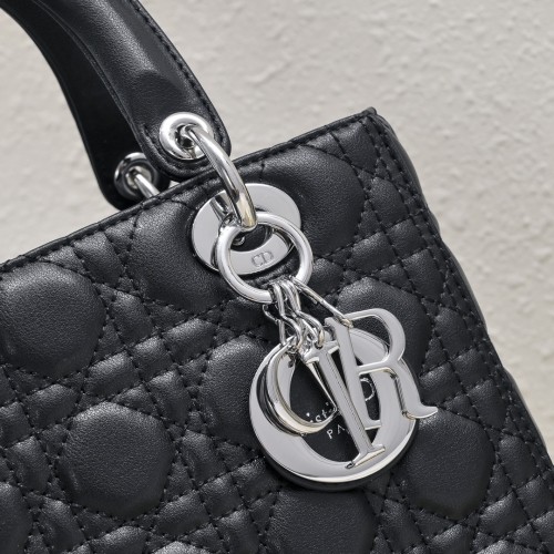Dior Womens Bags Handbags Luxury Fashion MINI LADY DIOR BAG M0505OWCB_M323 with Original Box  