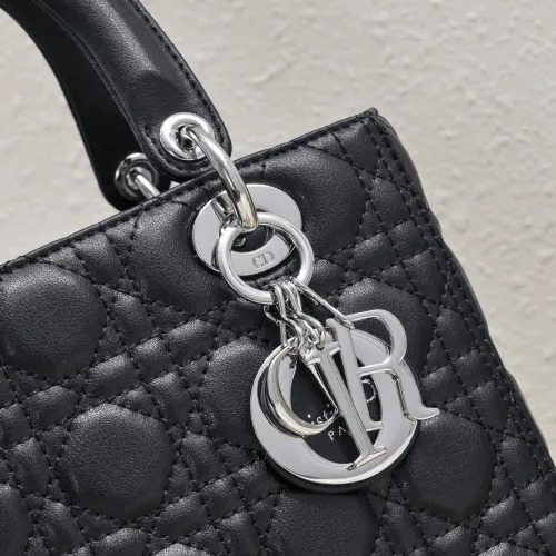 Dior Womens Bags Handbags Luxury Fashion MINI LADY DIOR BAG M0505OWCB_M323 with Original Box  