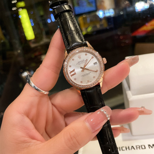 Rolex Womens Watch Luxury Brand Design Fashion Type with Original Box