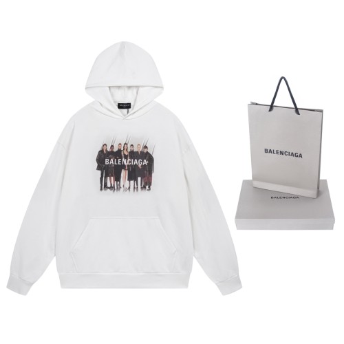 Balenciaga Womens Mens Long Sleeve HoodySweatshirt Hoodies Luxury Brand Mens Sweatshirt   