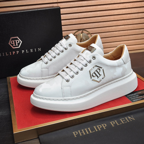 Philipp Plein Men Shoes Sneakers Low Top Sneaker Fashion Design Luxury Brand Trainer Predator TM with Original Box