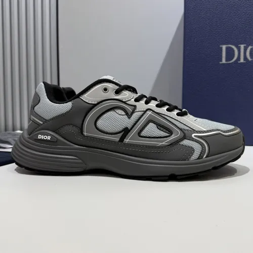 Dior Mens Shoes Sneakers Luxury Brand B30 SNEAKER Mesh and Technical Fabric 3SN279ZND_H000 with Original Box Whatsapp 