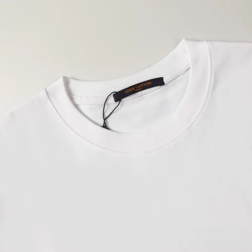 Louis Vuitton Luxury Brand Men Womens Short Sleeve T-Shirt Signature Short-Sleeved T-Shirt   