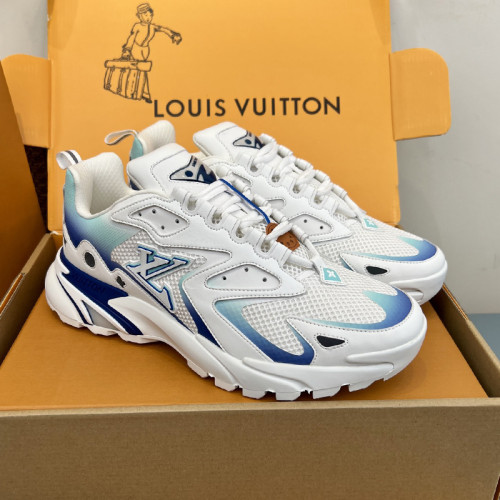 Louis Vuitton Men Shoes Fashion Sneakers Luxury Brand Mens LV RUNNER TATIC SNEAKER with Original Box 1A9UOJ Whatsapp 