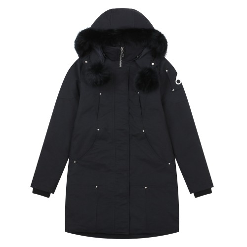 Moose Knuckles Design Mens Womens Winter Windprood Down Jackets Keep Warm 90% White Duck Down Thick