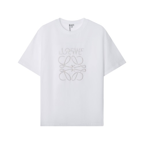 Loewe Luxury Brand Men Womens Short Sleeve T-Shirt   