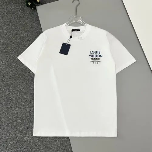 Louis Vuitton x Chrome Hearts Luxury Brand Men Womens Short Sleeve T-Shirt   