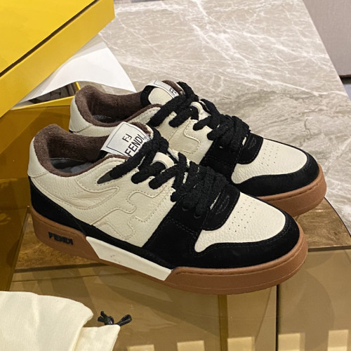 Fendi Mens Shoes Fashion Sneakers Luxury Brand Casual Fendi Trainer Sneakers Match Basse Shoes for Men with Original Box