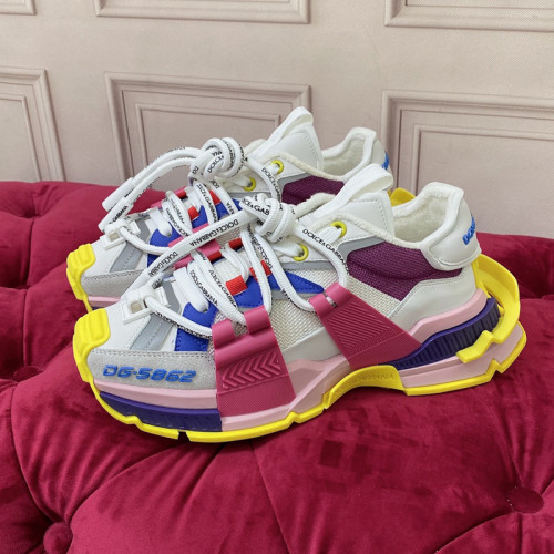 Dolce&Gabbana Womens Shoes Sneakers Luxury Brand Mixed-material Airmaster sneakers CK1984AY03389814  