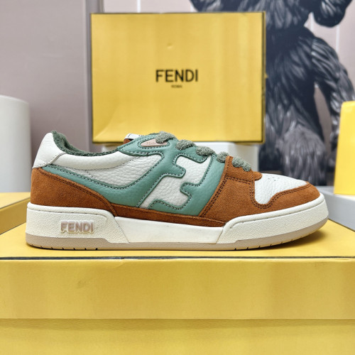 Fendi Mens Shoes Fashion Sneakers Luxury Brand Casual Fendi Trainer Sneakers Match Basse Shoes for Men with Original Box
