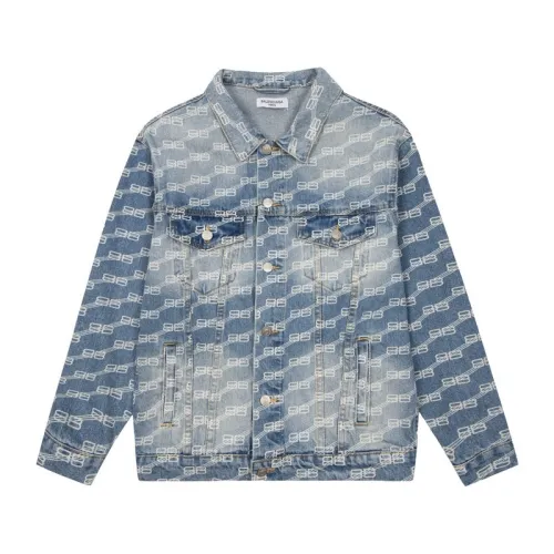 Balenciaga Men Womens Jacket Denim Coat Luxury Brand Mens Jackets Top Quality   