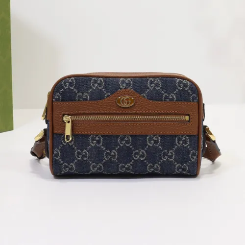Gucci Womens Bags Shoulder Bags Luxury Brand Gucci 517350 UULAG 9682 Ophidia GG Supreme mini bag  
