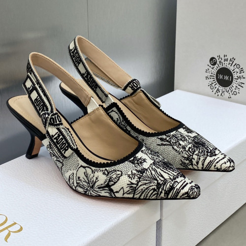 Dior Women Shoes Pumps Luxury Design Fashion Type 6.5cm High Heel Shoes for Wedding Style J'ADIOR SLINGBACK PUMP with Original Box Whatsapp 