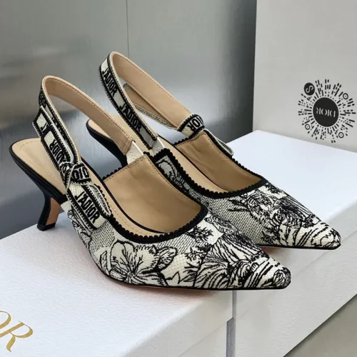 Dior Women Shoes Pumps Luxury Design Fashion Type 6.5cm High Heel Shoes for Wedding Style J'ADIOR SLINGBACK PUMP with Original Box Whatsapp 
