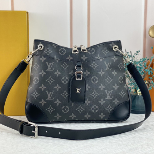 Louis Vuitton Womens Bags Luxury Brand Fashion Type ODÉON MM Natural Monogram coated canvas M45354 with Original Box