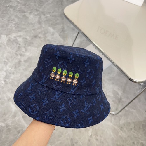 Louis Vuitton Men Womens Mens Cap Bucket Hat Luxury Brand with Original Box  