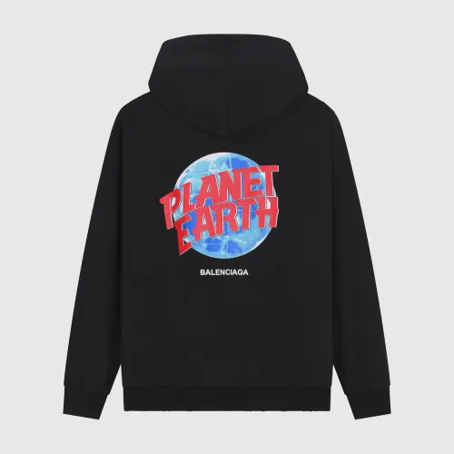Balenciaga Womens Mens Long Sleeve Zip Hoodie Sweatshirt Luxury Brand Mens Hoodies   