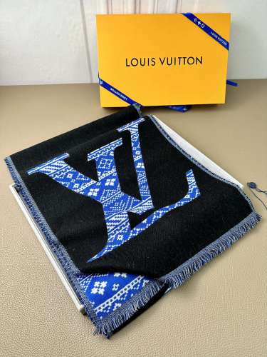 Louis Vuitton Scarves Womens Fashion Scarf with Original Box   