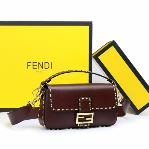 Fendi Womens Bag Shoulder Bags Luxury Brand Baguette bag Fashion Bags for Women with Original Box 8BR600A72VF1AQA