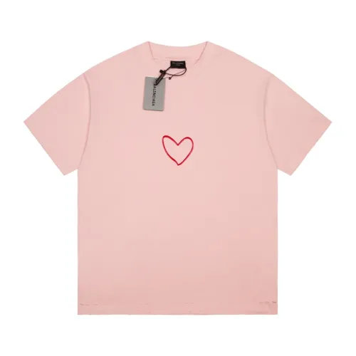 Balenciaga Luxury Brand Women Mens Short Sleeve T-Shirt   