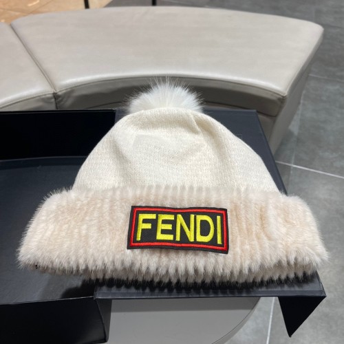 Fendi Men Womens Knit Hat Luxury Brand Design Fendi Cap with Original Box  
