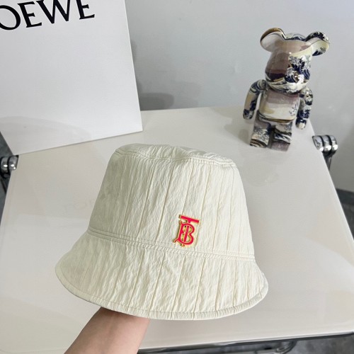 Burberry Womens Mens Cap Bucket Hat Luxury Brand with Original Box  