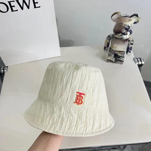 Burberry Womens Mens Cap Bucket Hat Luxury Brand with Original Box  