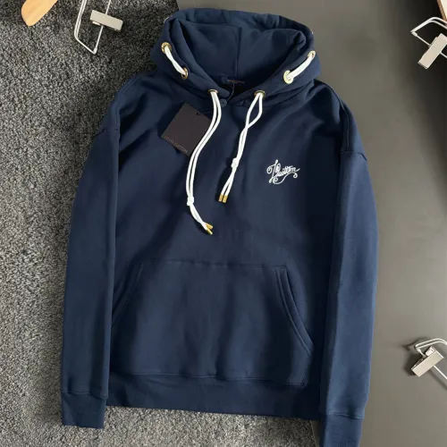 Louis Vuitton Womens Mens Long Sleeve Sweatshirt Luxury Brand Mens Sweatshirts Cotton Jersey Hoodie 1AFR32   