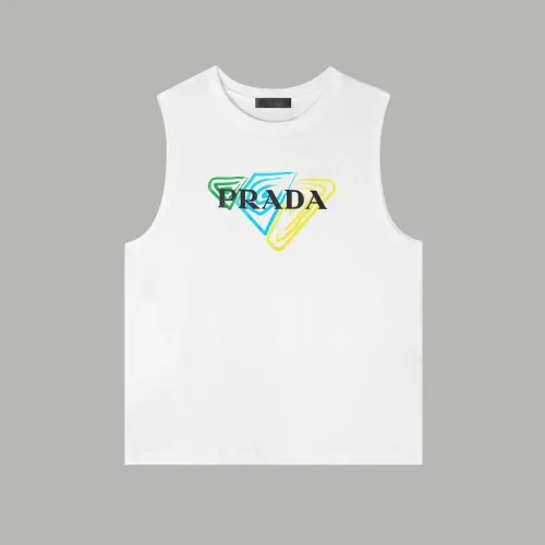 Prada Luxury Brand Men Womens Tank Top T-Shirt   