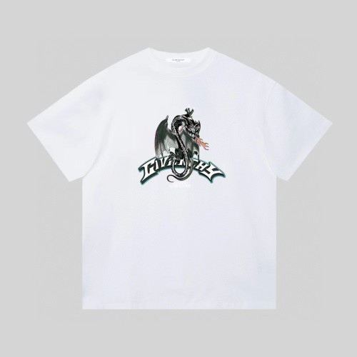 Givenchy Womens Mens Short Sleeve T-Shirt Luxury Brand T-shirt in cotton GIVENCHY Flowers   