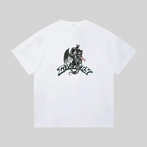 Givenchy Womens Mens Short Sleeve T-Shirt Luxury Brand T-shirt in cotton GIVENCHY Flowers   