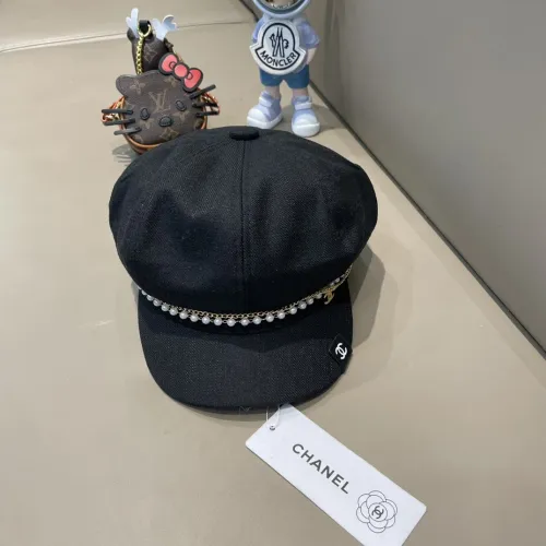 Chanel Womens Hats Luxury Brand Beret Hat with Original Box  