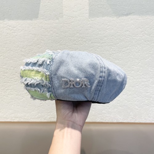 Dior Womens Beret Hat Luxury Brand Design Dior Cap with Original Box  