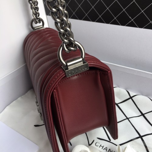 Chanel Womens Bags Crossbody Bag Luxury Brand Le Boy Chanel Handbag with Original Box