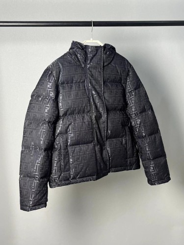 Fendi Men Womens Design Winter Windprood Down Jackets Keep Warm 90% White Duck Down   