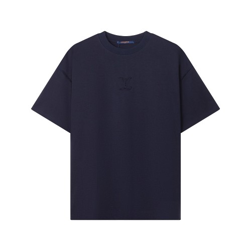 Louis Vuitton Luxury Brand Men Womens Short Sleeve T-Shirt Embossed LV T-Shirt   