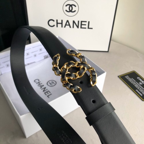 Chanel Womens Belt Luxury Brand Design Fashion Type with Original Box