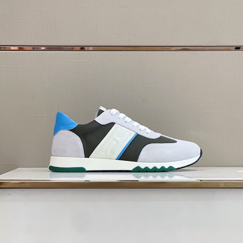 Hermes Mens Casual Shoes Fashion Sneakers Luxury Brand with Original Box