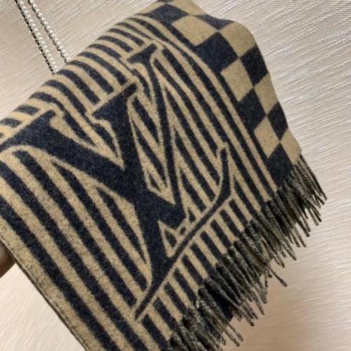 Louis Vuitton Scarves Men Womens Fashion Scarf with Original Box   
