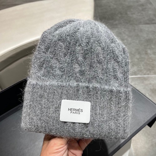 Hermes Mens Womens Knit Hats Luxury Brand Design Hermes Hat with Original Box  