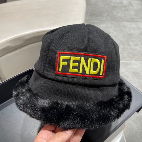 Fendi Womens Bucket Hat Luxury Brand Design Fendi Cap with Original Box  